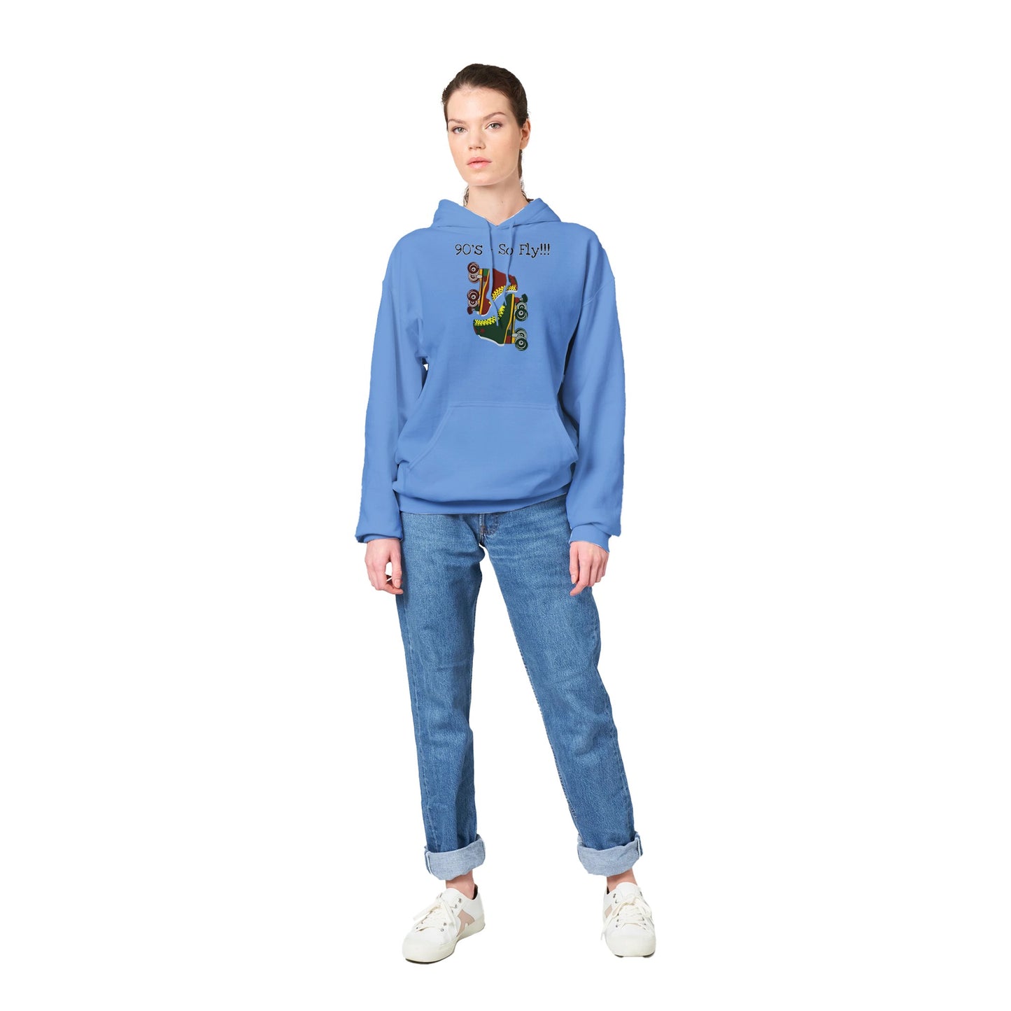 Roller Skates Classic Unisex Pullover Hoodie