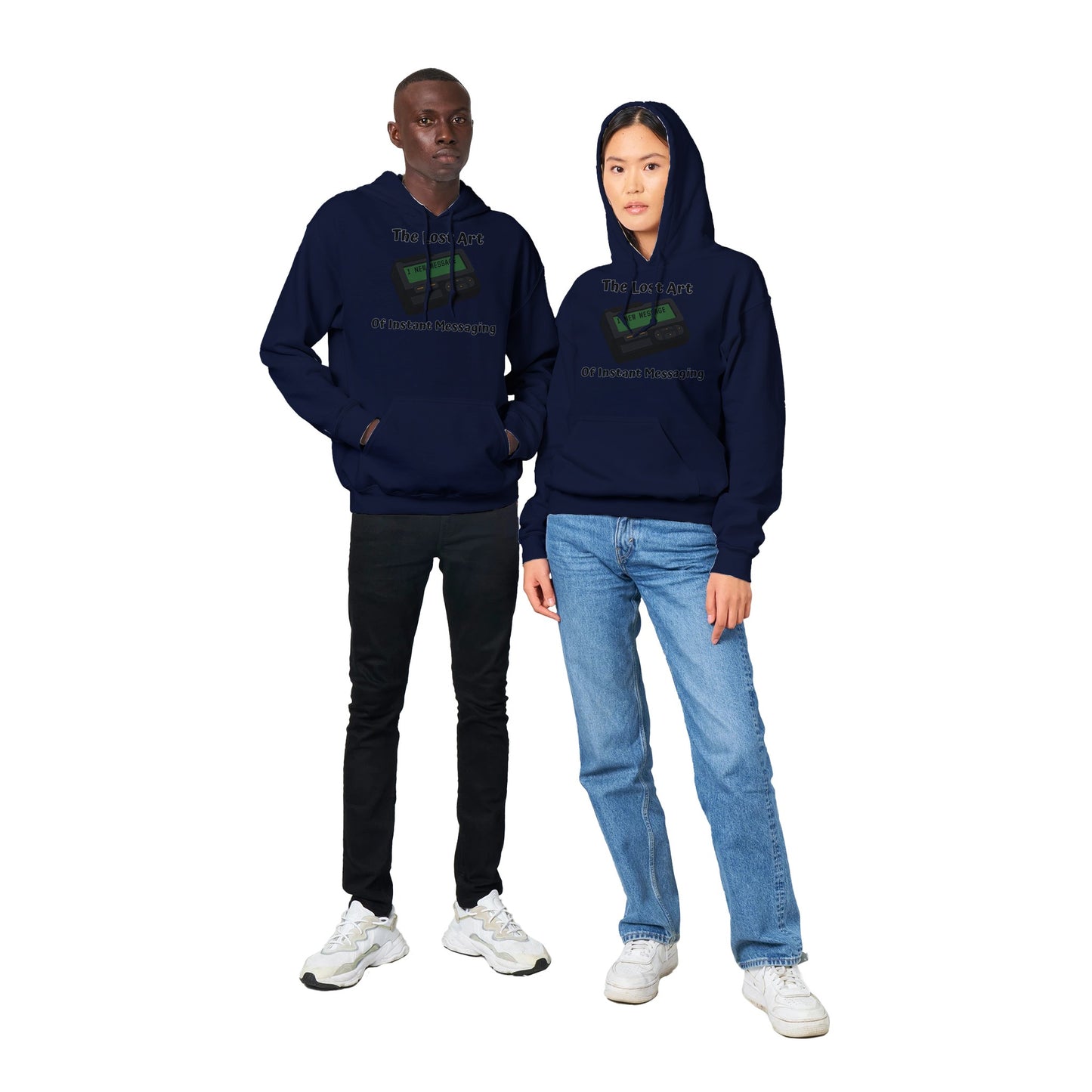 Pager Classic Unisex Pullover Hoodie