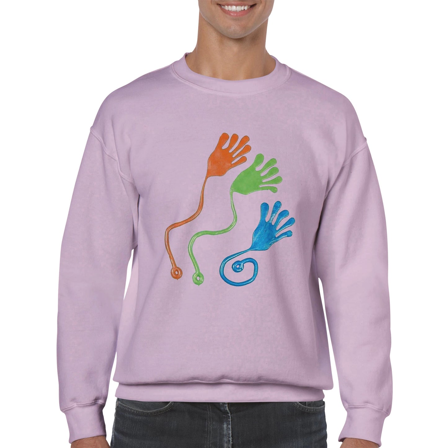 Sticky Slap Classic Unisex Crewneck Sweatshirt