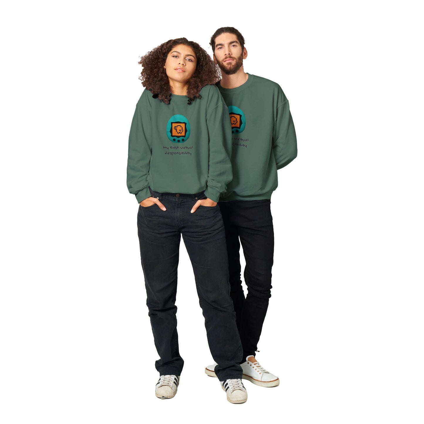 Tamagotchi Classic Unisex Crewneck Sweatshirt