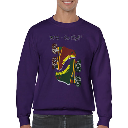 Roller Skates Classic Unisex Crewneck Sweatshirt