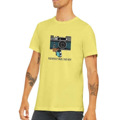 Camera With Film Premium Unisex Crewneck T-shirt