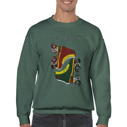 Roller Skates Classic Unisex Crewneck Sweatshirt