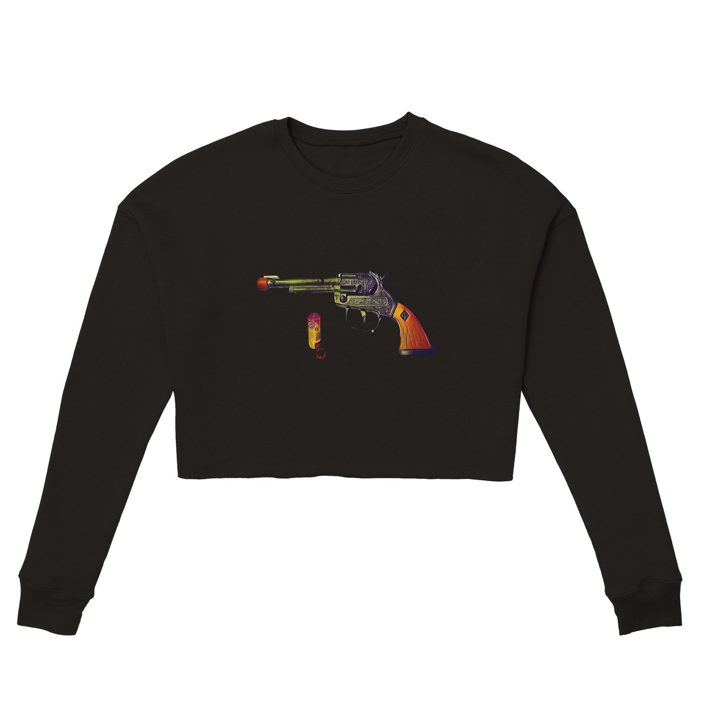 Pistol Women's Cropped Sweatshirt