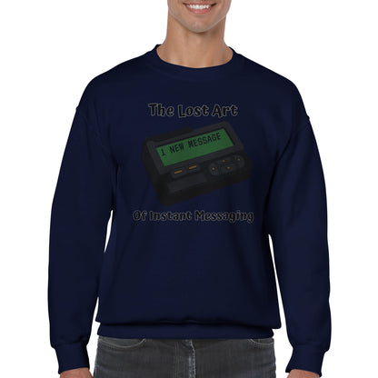 Pager Classic Unisex Crewneck Sweatshirt