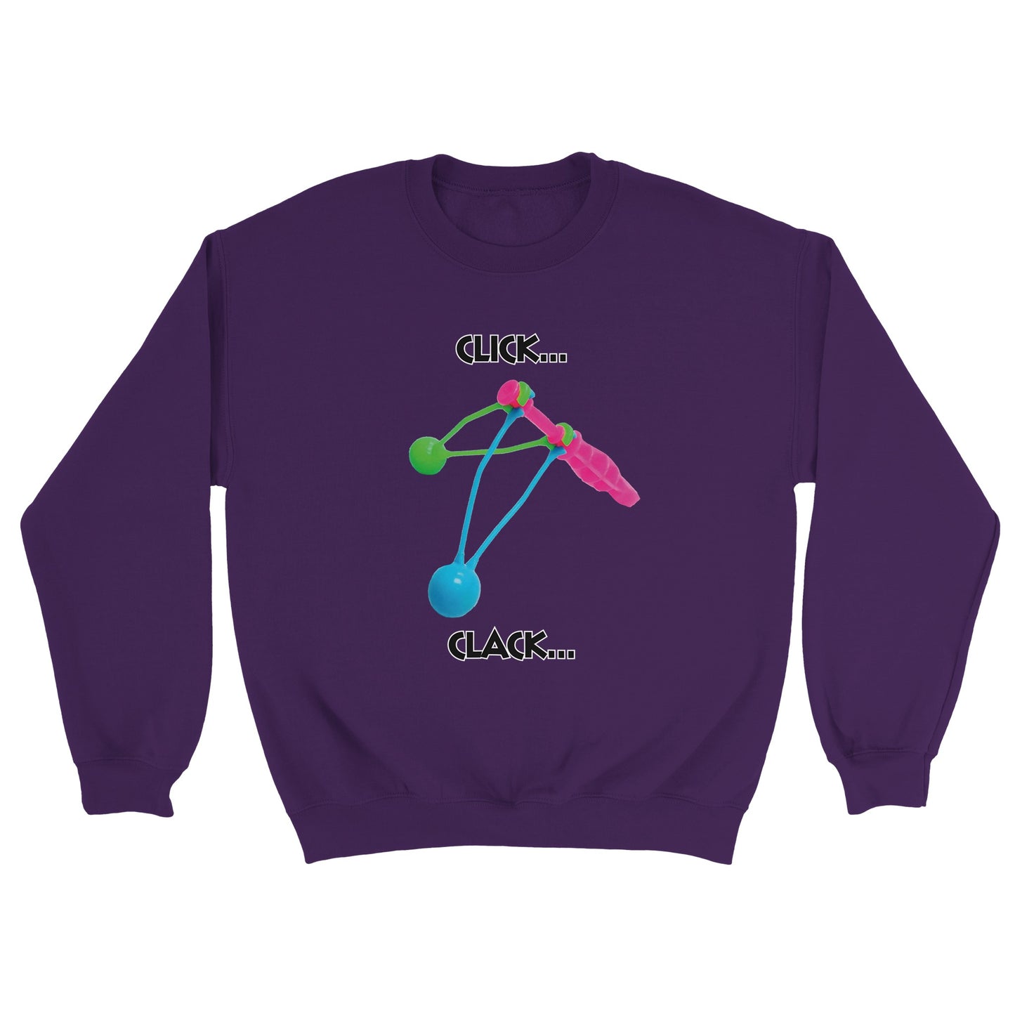 Click Clacker Classic Unisex Crewneck Sweatshirt