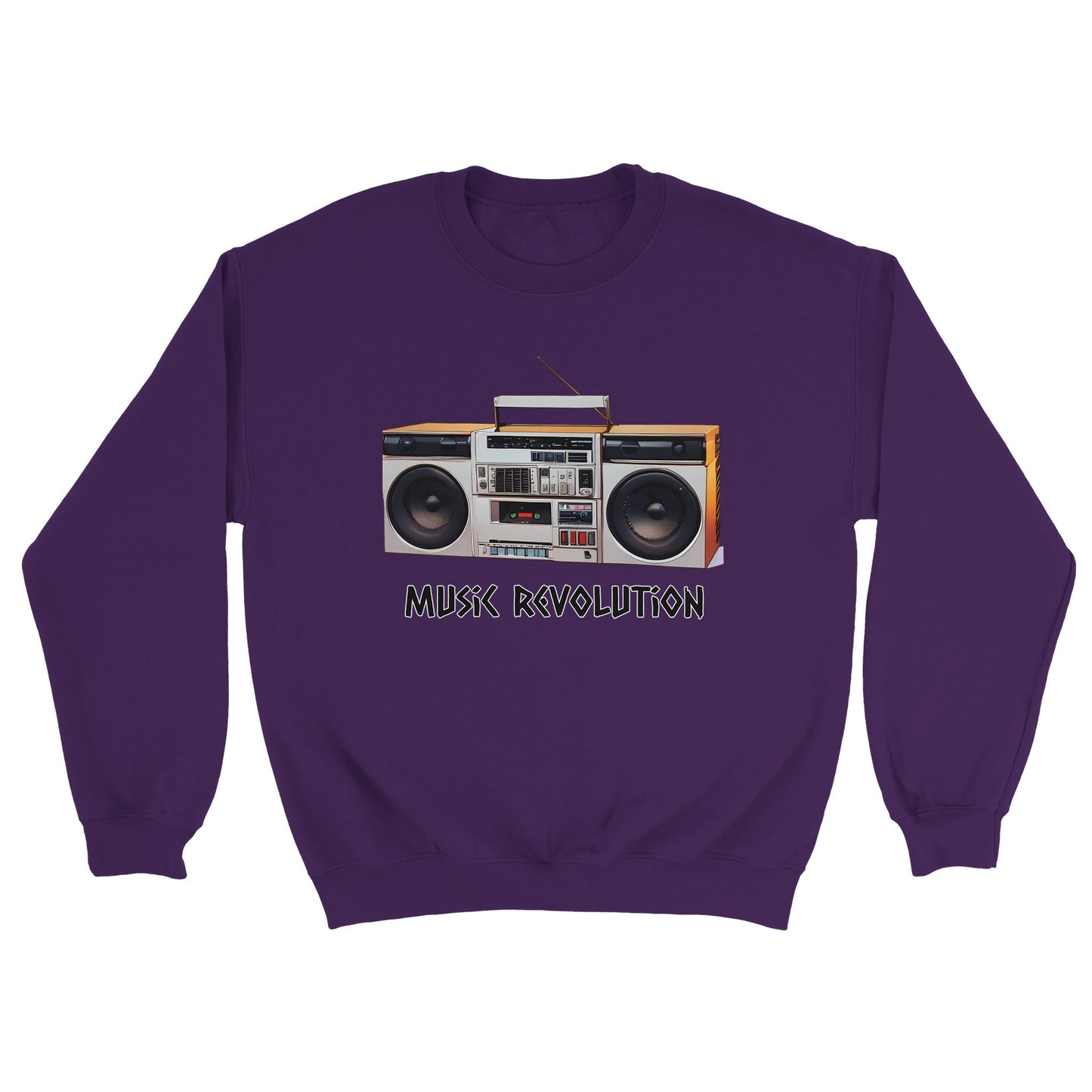 Music Revolution Classic Unisex Crewneck Sweatshirt