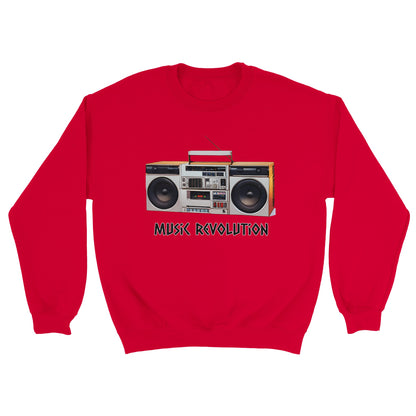 Music Revolution Classic Unisex Crewneck Sweatshirt