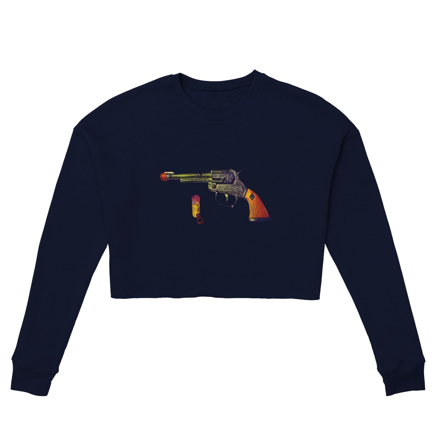 Pistol Women's Cropped Sweatshirt