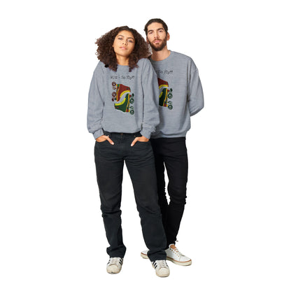 Roller Skates Classic Unisex Crewneck Sweatshirt