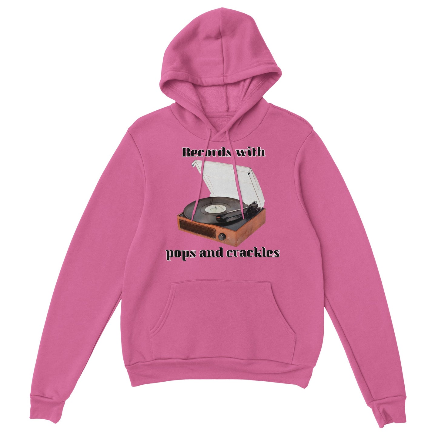 Vinyl Player Classic Unisex Pullover Hoodie