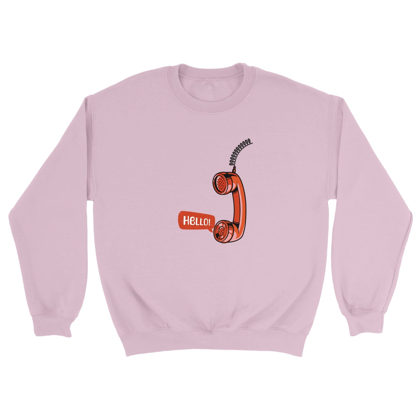 Telephone Handset Classic Unisex Crewneck Sweatshirt