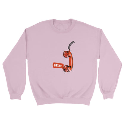 Telephone Handset Classic Unisex Crewneck Sweatshirt