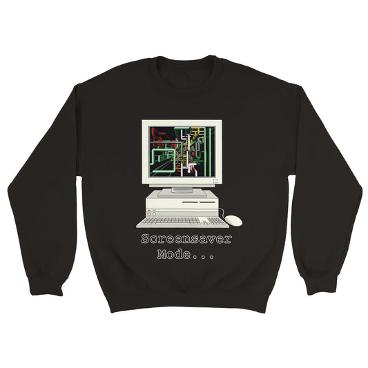 Desktop PC Classic Unisex Crewneck Sweatshirt