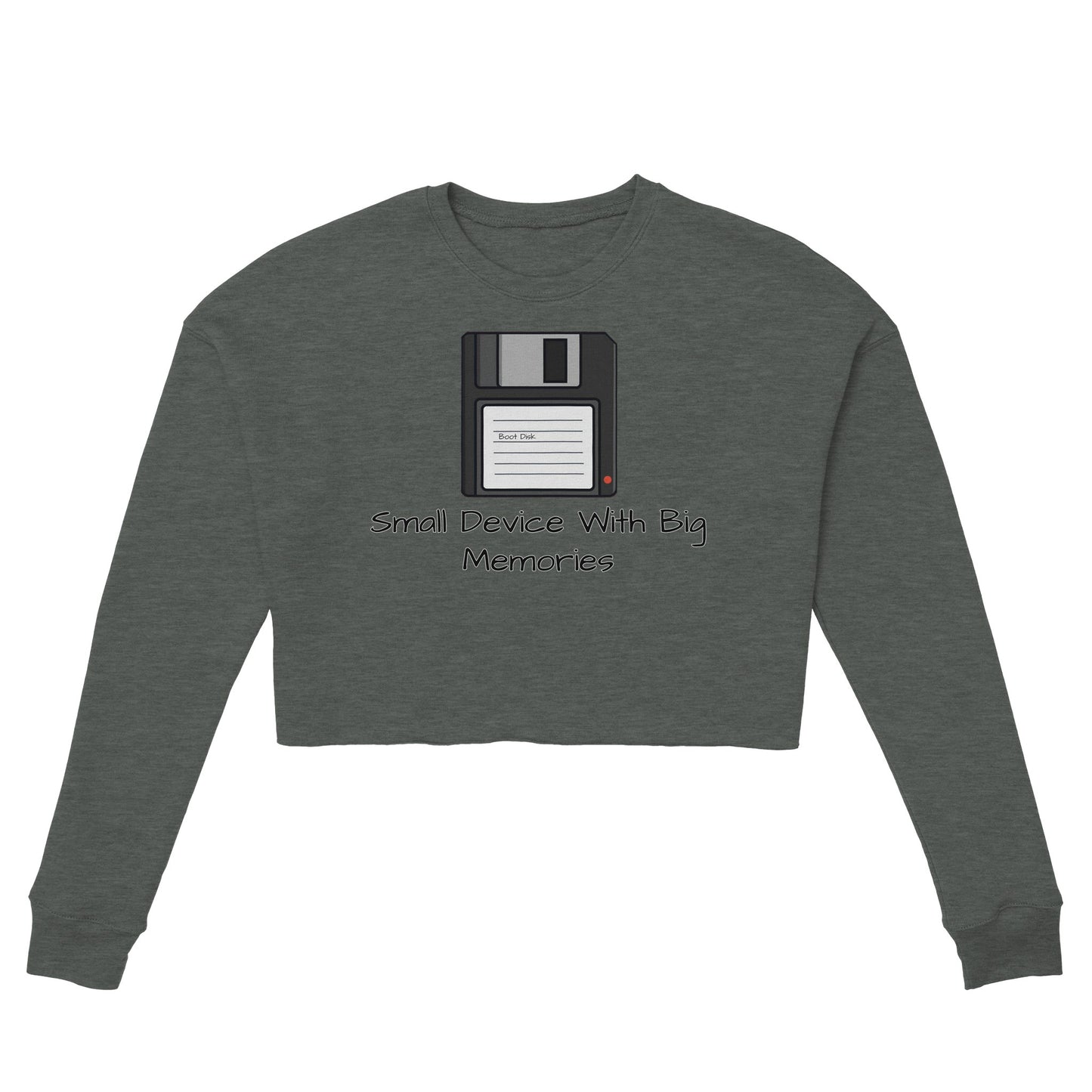 Floppy Women's Cropped Sweatshirt