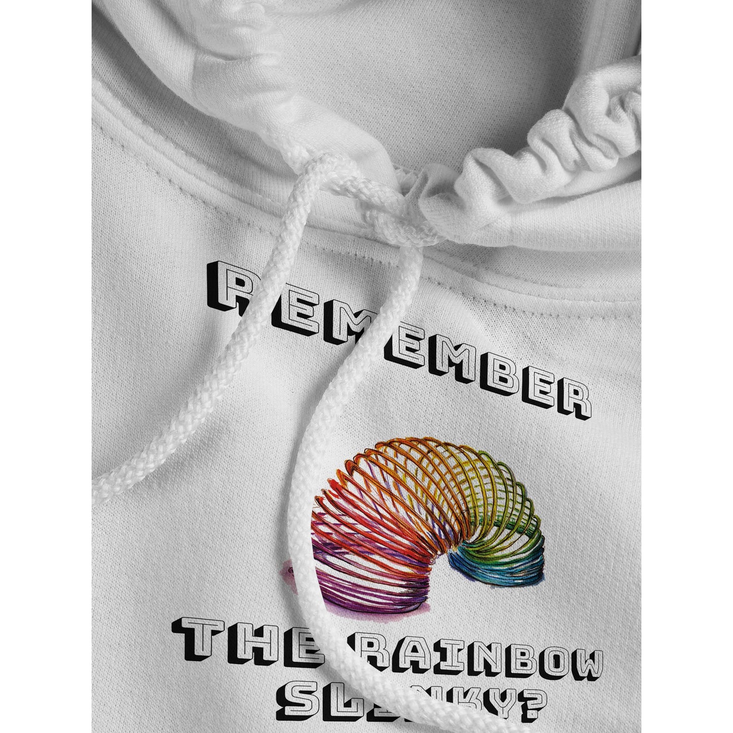 Rainbow Slinky Classic Unisex Pullover Hoodie