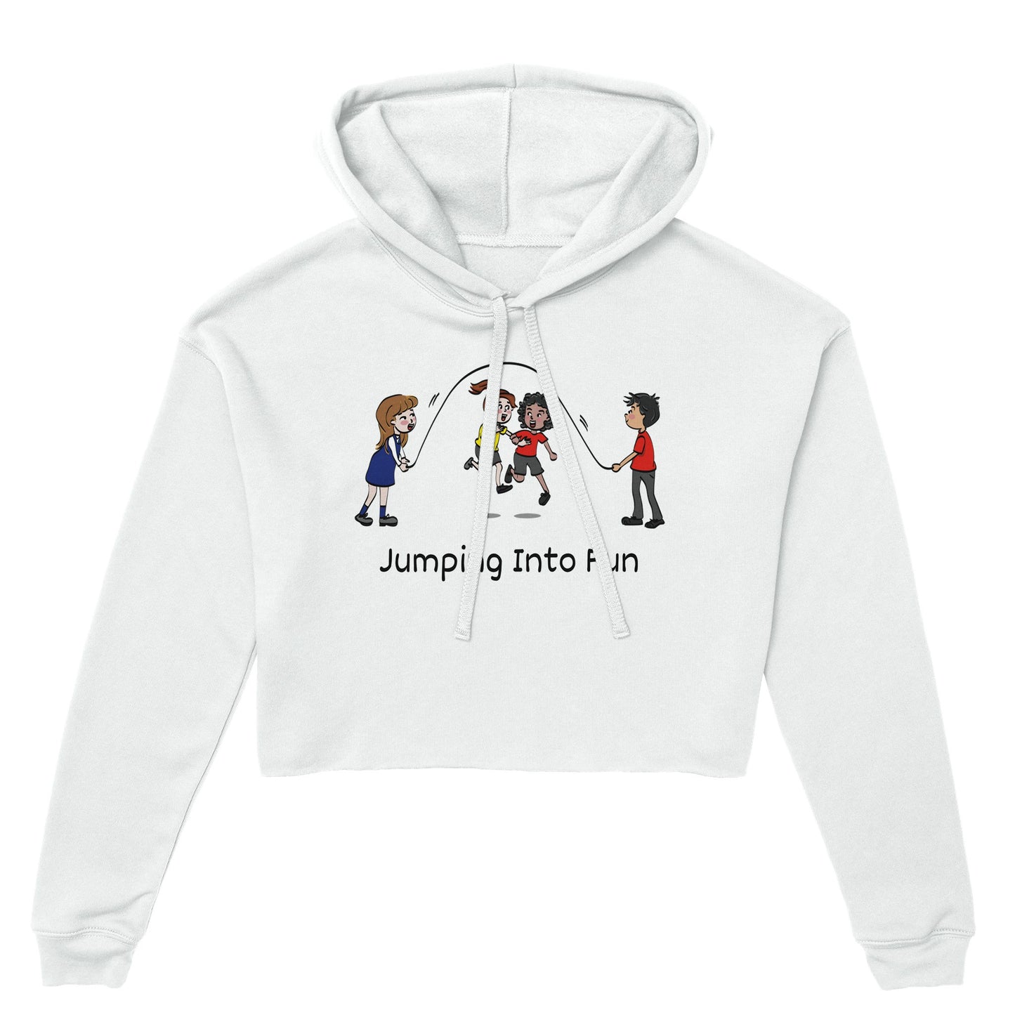 Jump Rope Women's Cropped Hoodie