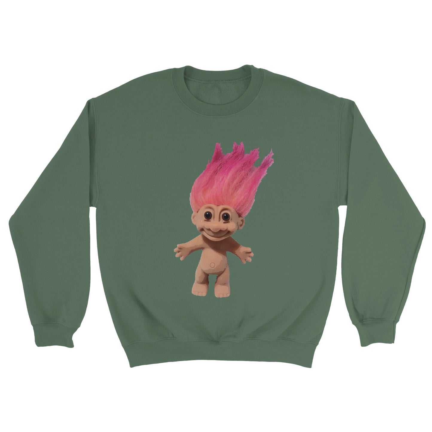 Troll Classic Unisex Crewneck Sweatshirt