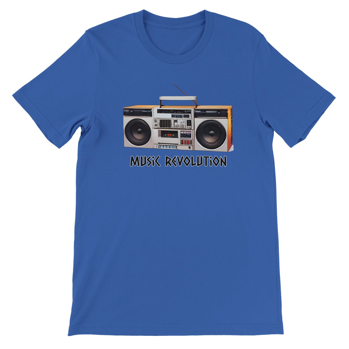 Music Revolution Premium Unisex Crewneck T-shirt