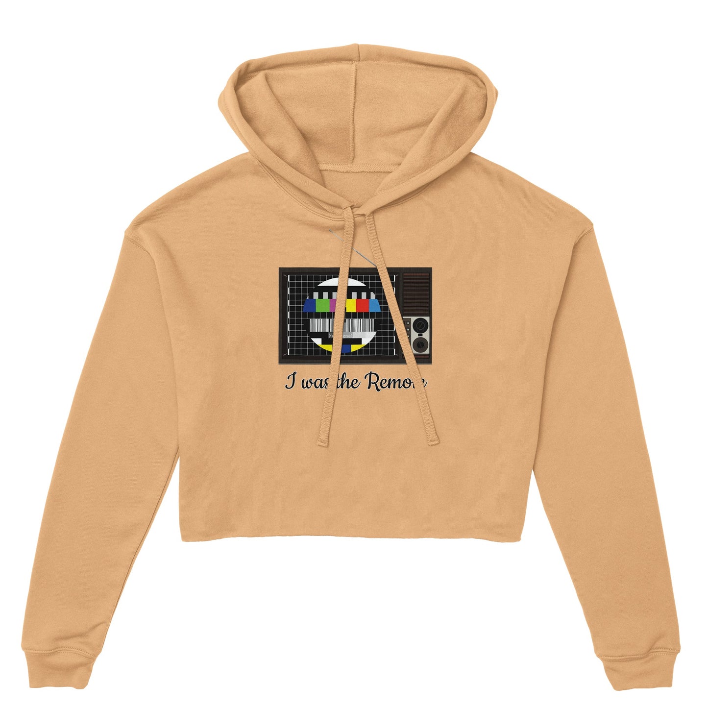 Retro TV Women's Cropped Hoodie