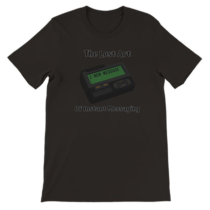 Pager Premium Unisex Crewneck T-shirt