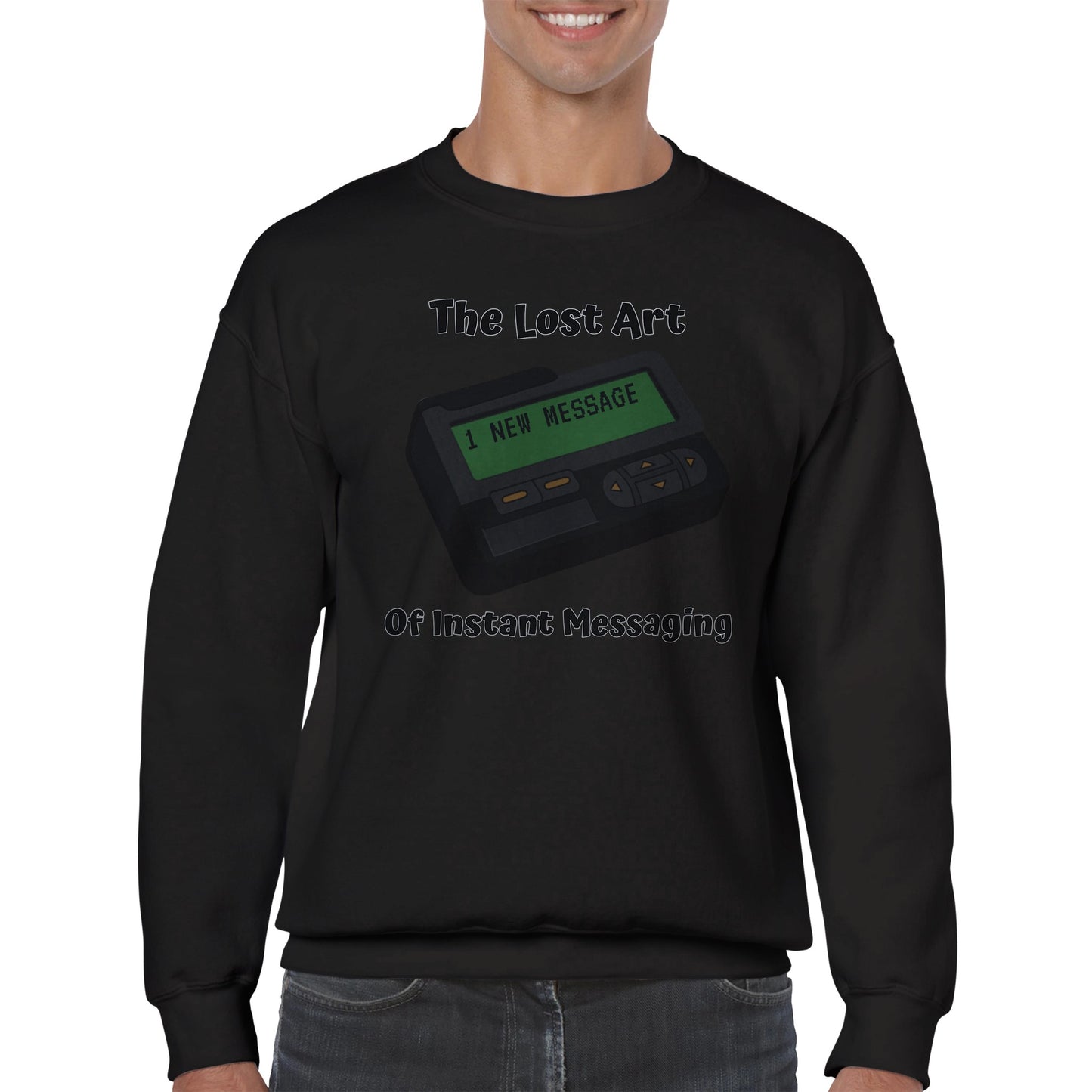 Pager Classic Unisex Crewneck Sweatshirt