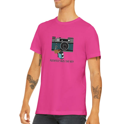 Camera With Film Premium Unisex Crewneck T-shirt