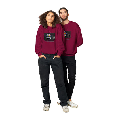 Retro TV Classic Unisex Crewneck Sweatshirt