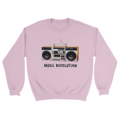 Music Revolution Classic Unisex Crewneck Sweatshirt