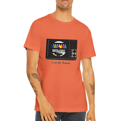 Retro TV Premium Unisex Crewneck T-shirt