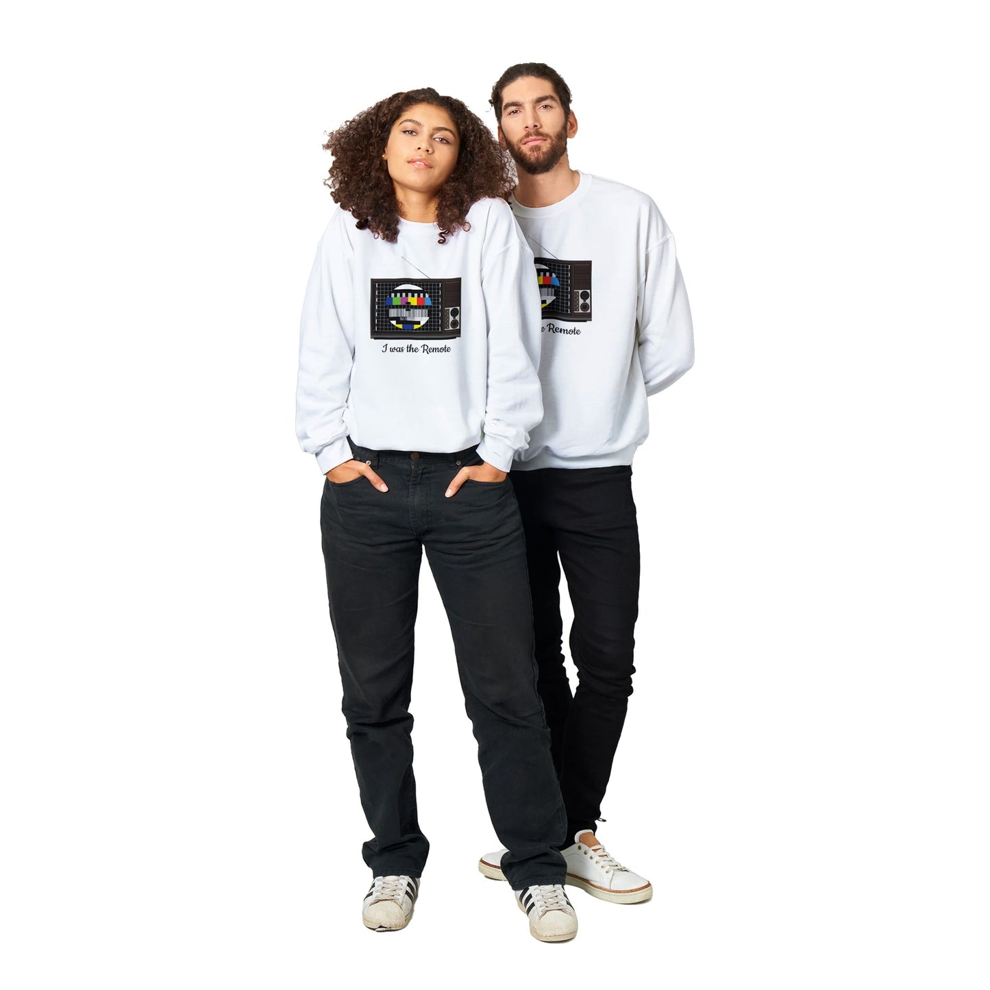 Retro TV Classic Unisex Crewneck Sweatshirt