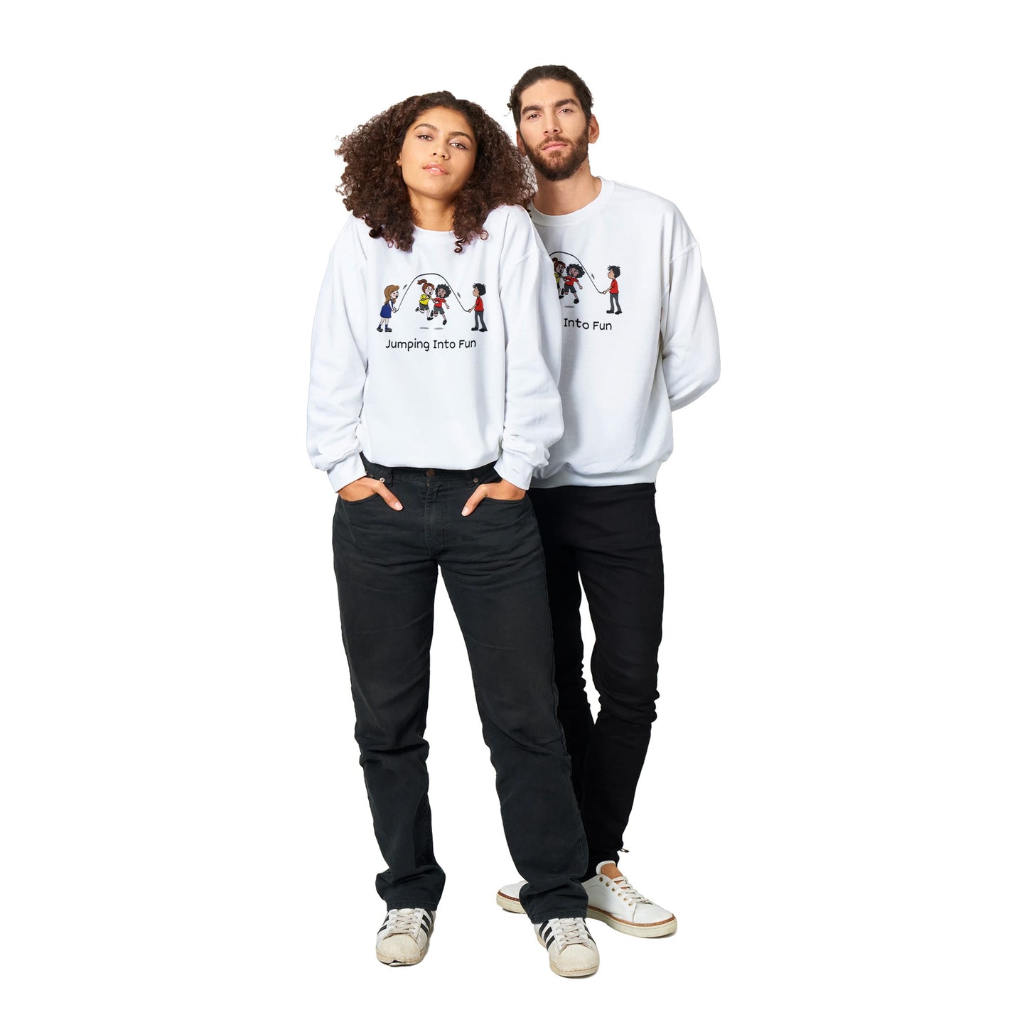 Jump Rope Classic Unisex Crewneck Sweatshirt