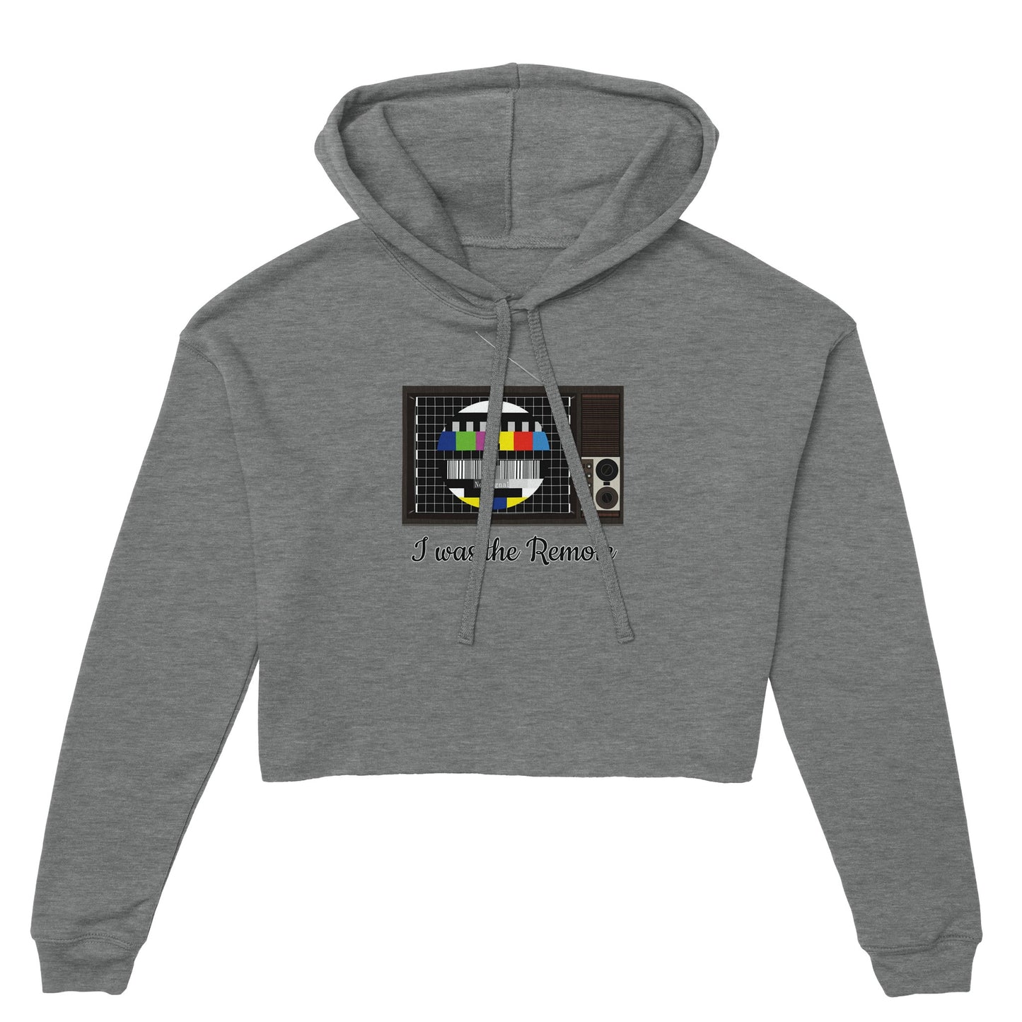 Retro TV Women's Cropped Hoodie