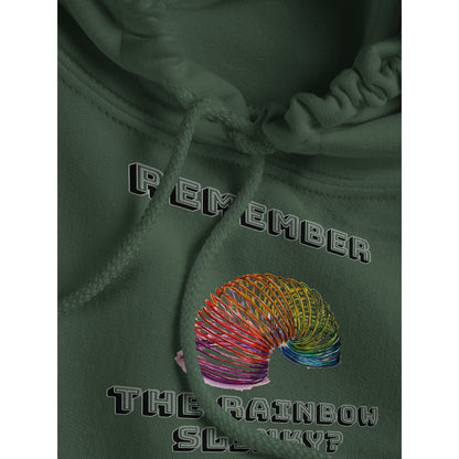 Rainbow Slinky Classic Unisex Pullover Hoodie