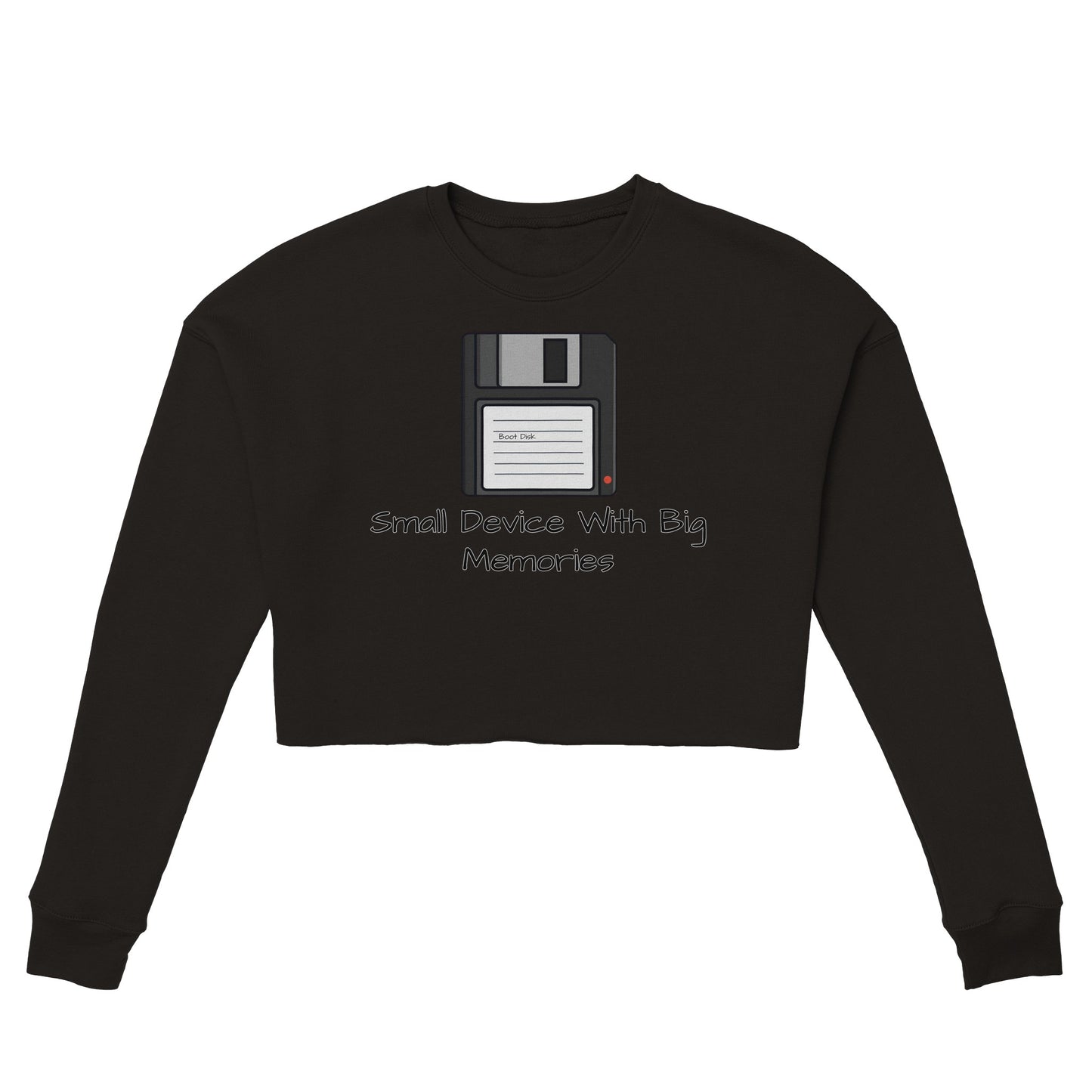 Floppy Women's Cropped Sweatshirt