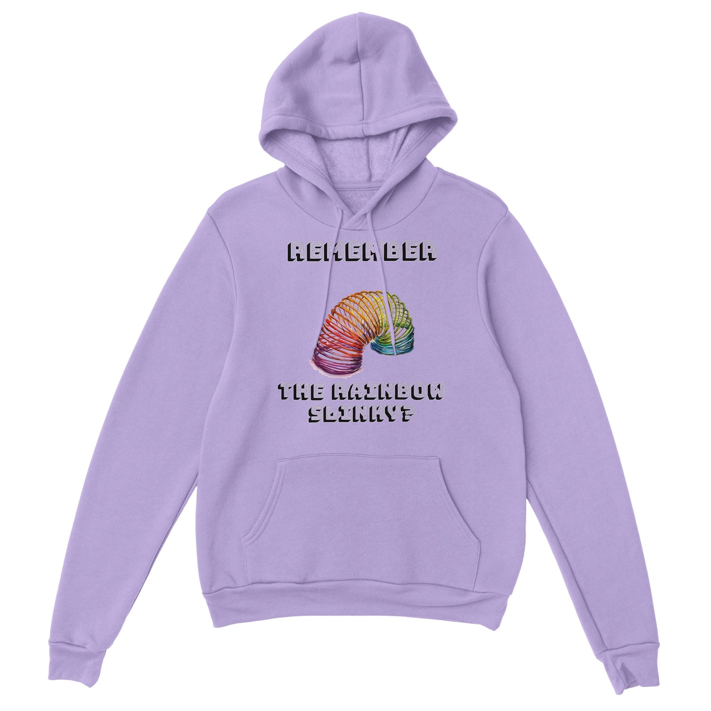 Rainbow Slinky Classic Unisex Pullover Hoodie