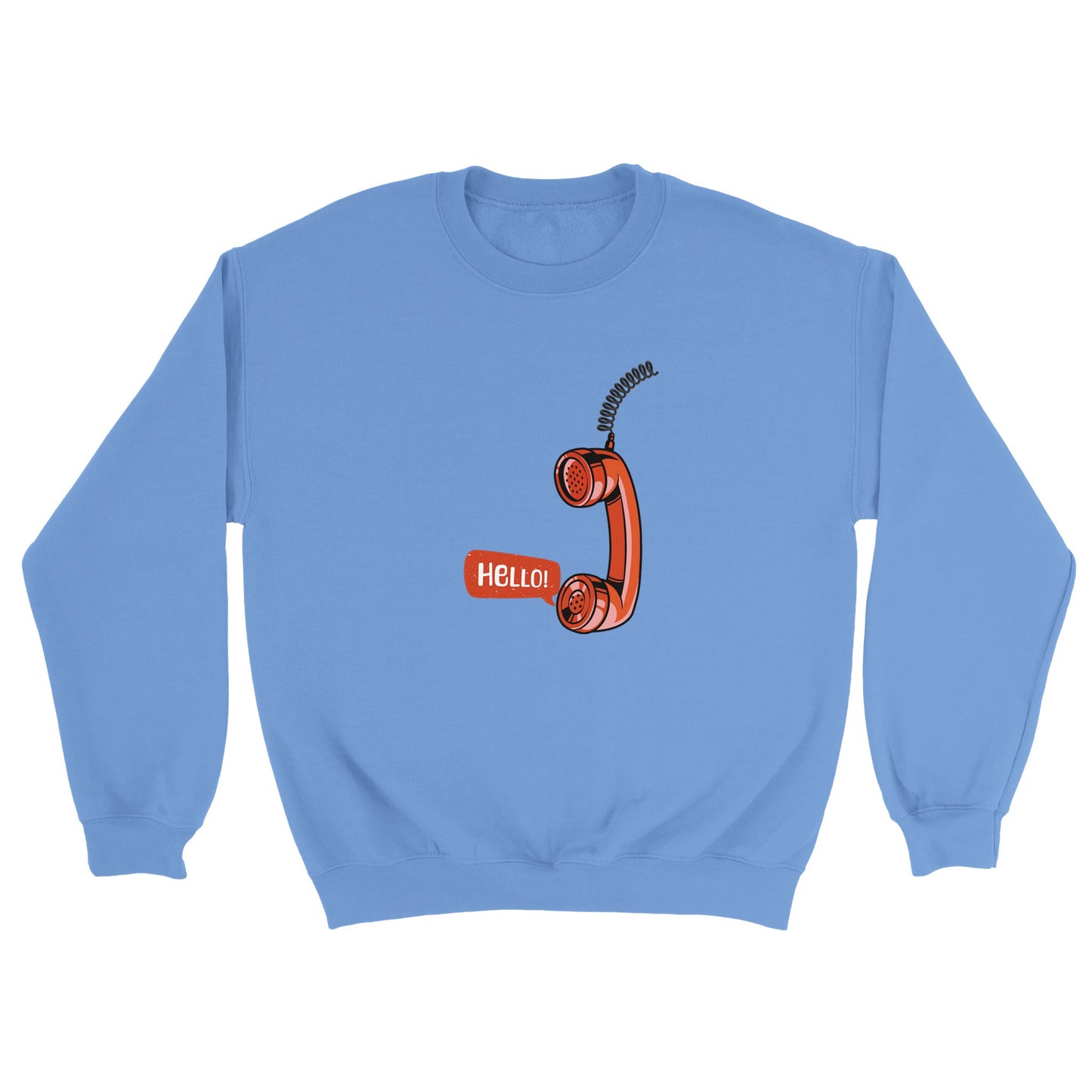 Telephone Handset Classic Unisex Crewneck Sweatshirt