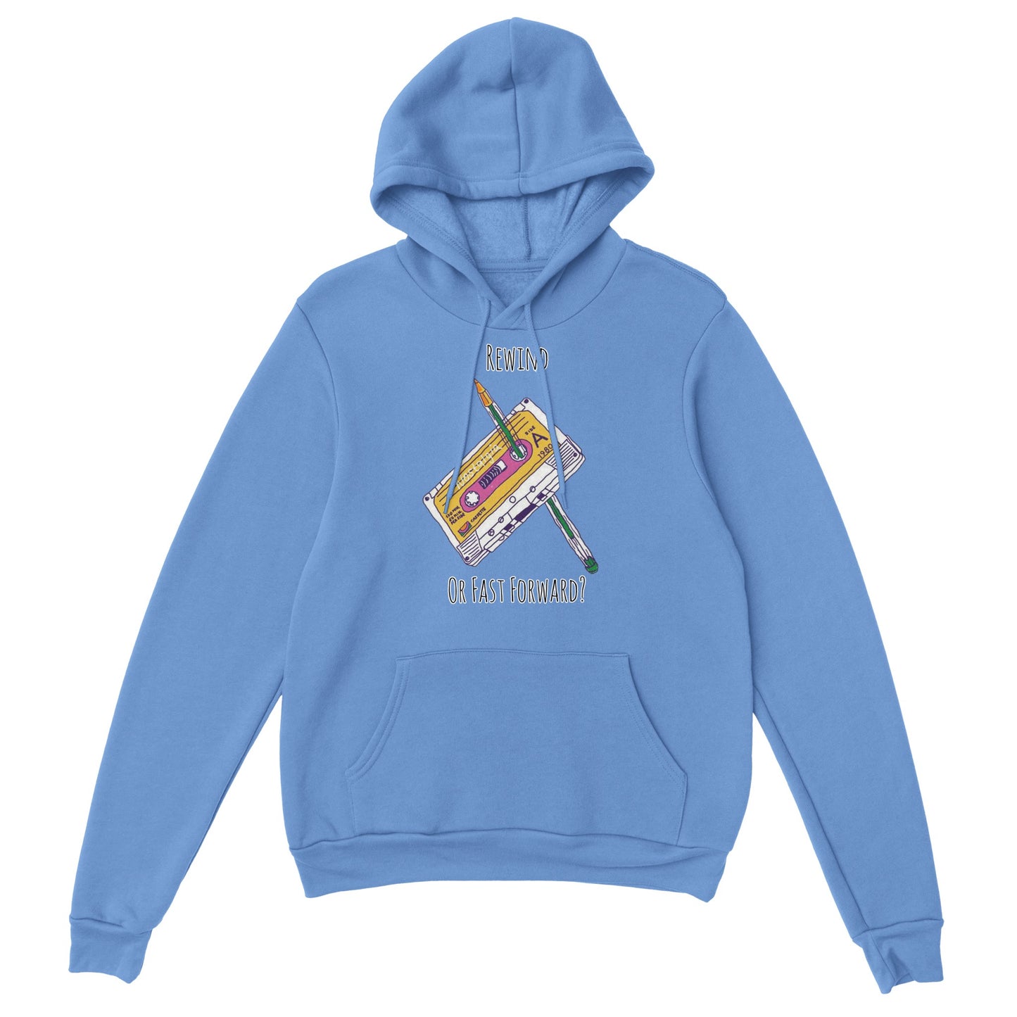 Cassette Rewind Classic Unisex Pullover Hoodie