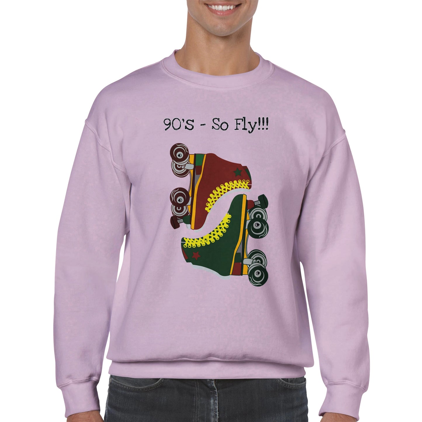 Roller Skates Classic Unisex Crewneck Sweatshirt