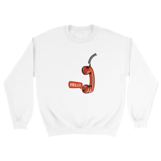 Telephone Handset Classic Unisex Crewneck Sweatshirt