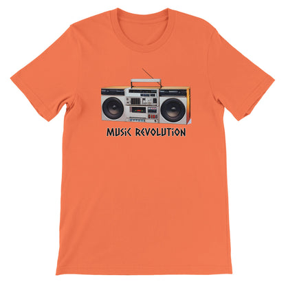 Music Revolution Premium Unisex Crewneck T-shirt