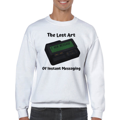 Pager Classic Unisex Crewneck Sweatshirt