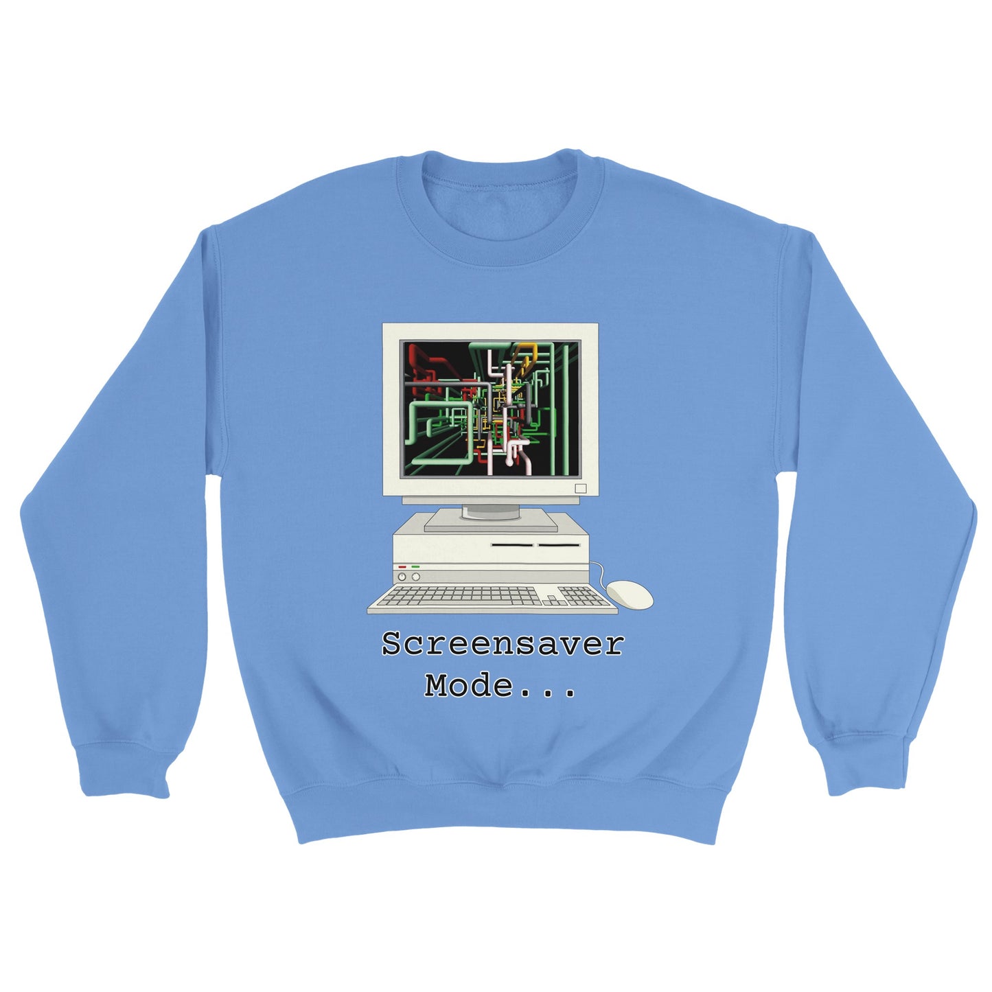 Desktop PC Classic Unisex Crewneck Sweatshirt