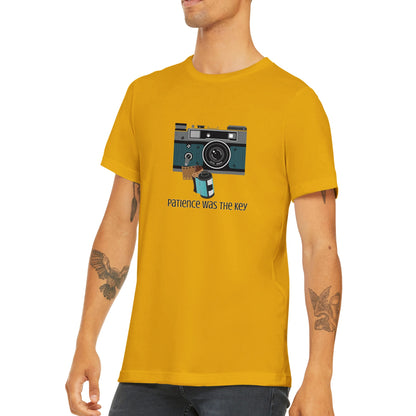 Camera With Film Premium Unisex Crewneck T-shirt