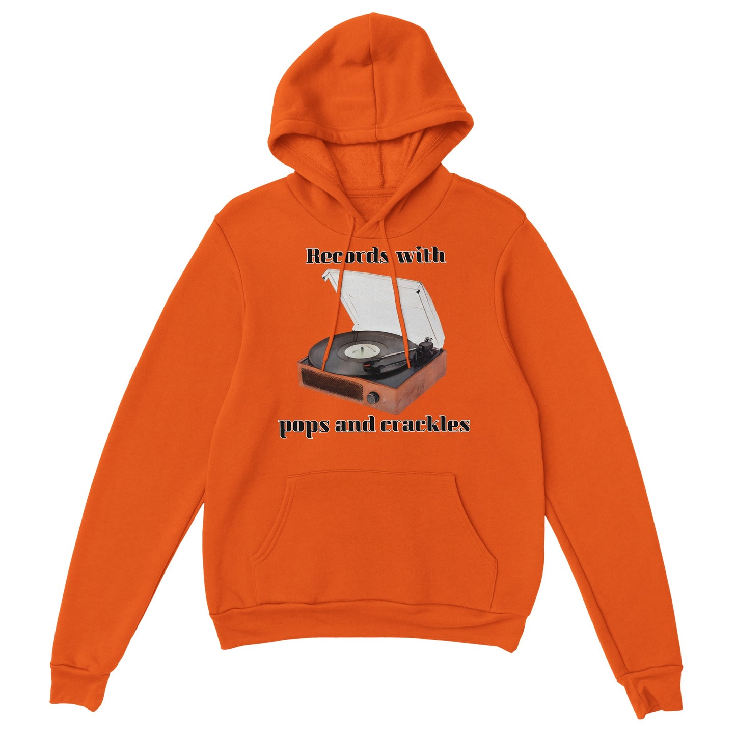 Vinyl Player Classic Unisex Pullover Hoodie