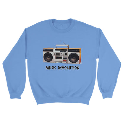 Music Revolution Classic Unisex Crewneck Sweatshirt