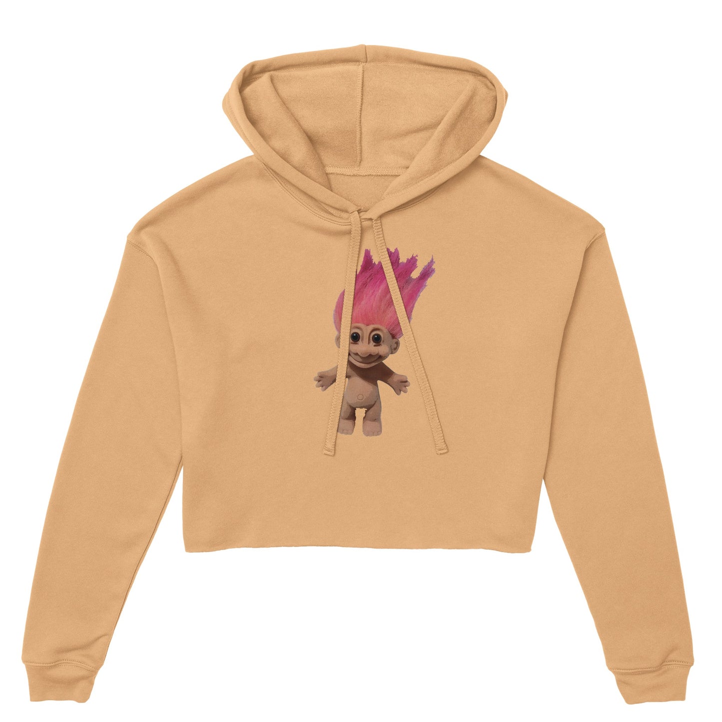 Troll Women's Cropped Hoodie