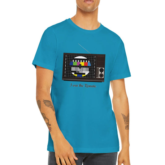 Retro TV Premium Unisex Crewneck T-shirt