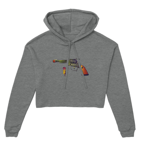 Pistol Women's Cropped Hoodie