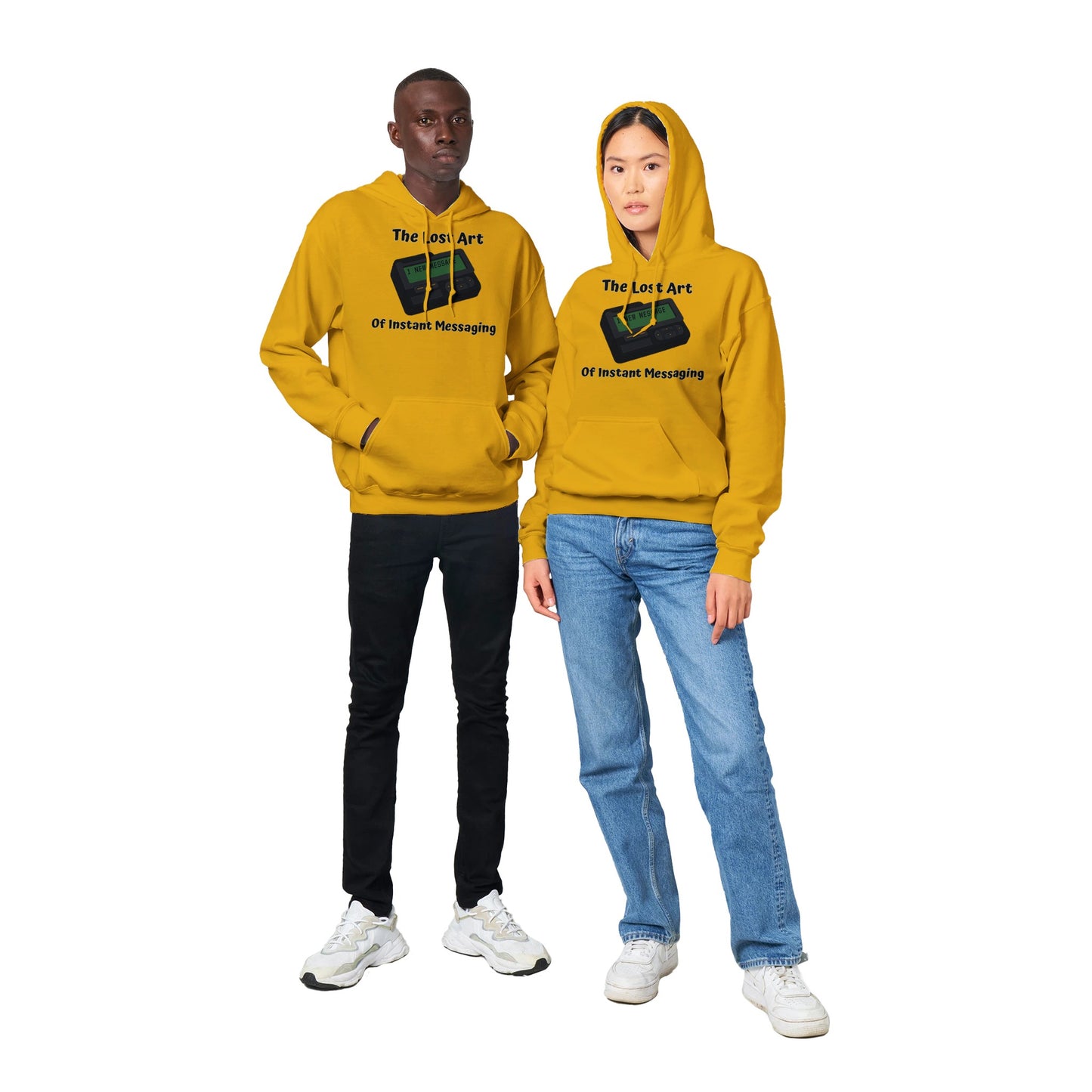 Pager Classic Unisex Pullover Hoodie